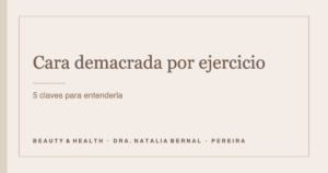 cara demacrada por ejercicio: portada del artículo de Beauty & Health