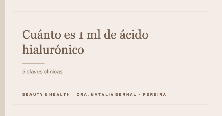 cuánto es 1 ml de ácido hialurónico: portada del artículo de Beauty & Health