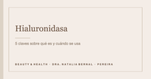 hialuronidasa: portada del artículo de Beauty & Health