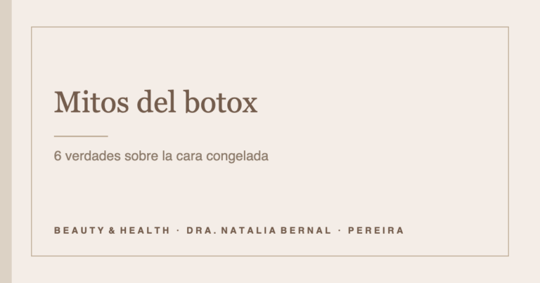 mitos del botox: portada del artículo de Beauty & Health