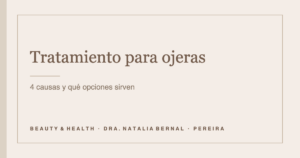 tratamiento para ojeras: portada del artículo de Beauty & Health